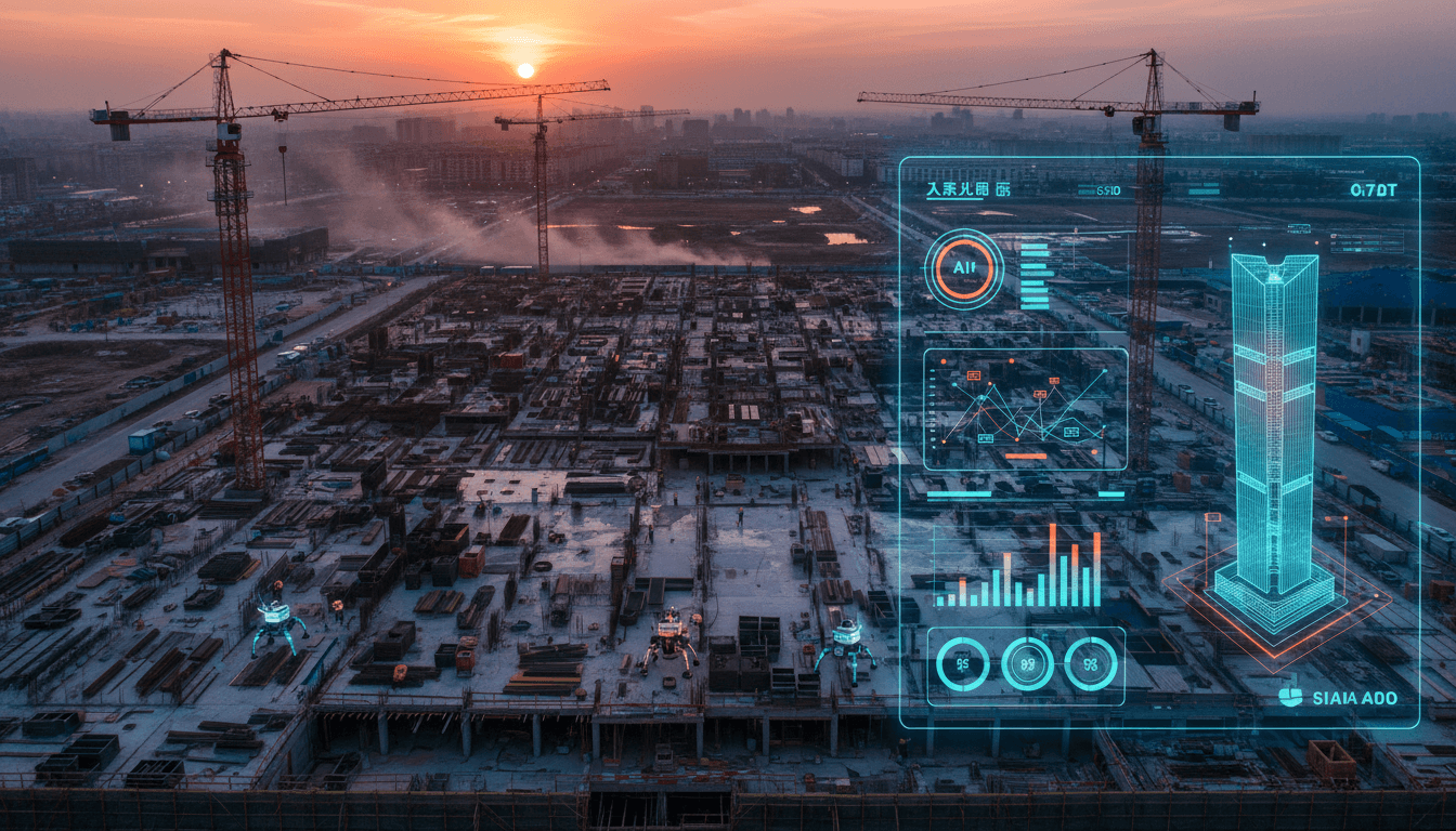 Featured image for 上证50 VS 道琼斯:读懂中美传统行业差距,走好建筑业AI智慧工地这步棋