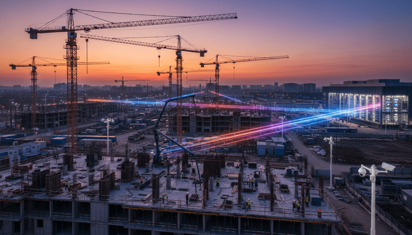 Featured image for 从数据中心“网线卡脖子”,看智慧工地的AI基础设施升级