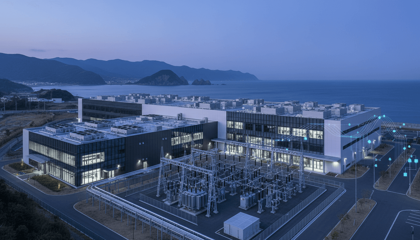 Featured image for 富山县3.1GW数据中心枢纽:AI电商与智能电网的“底座”怎么建