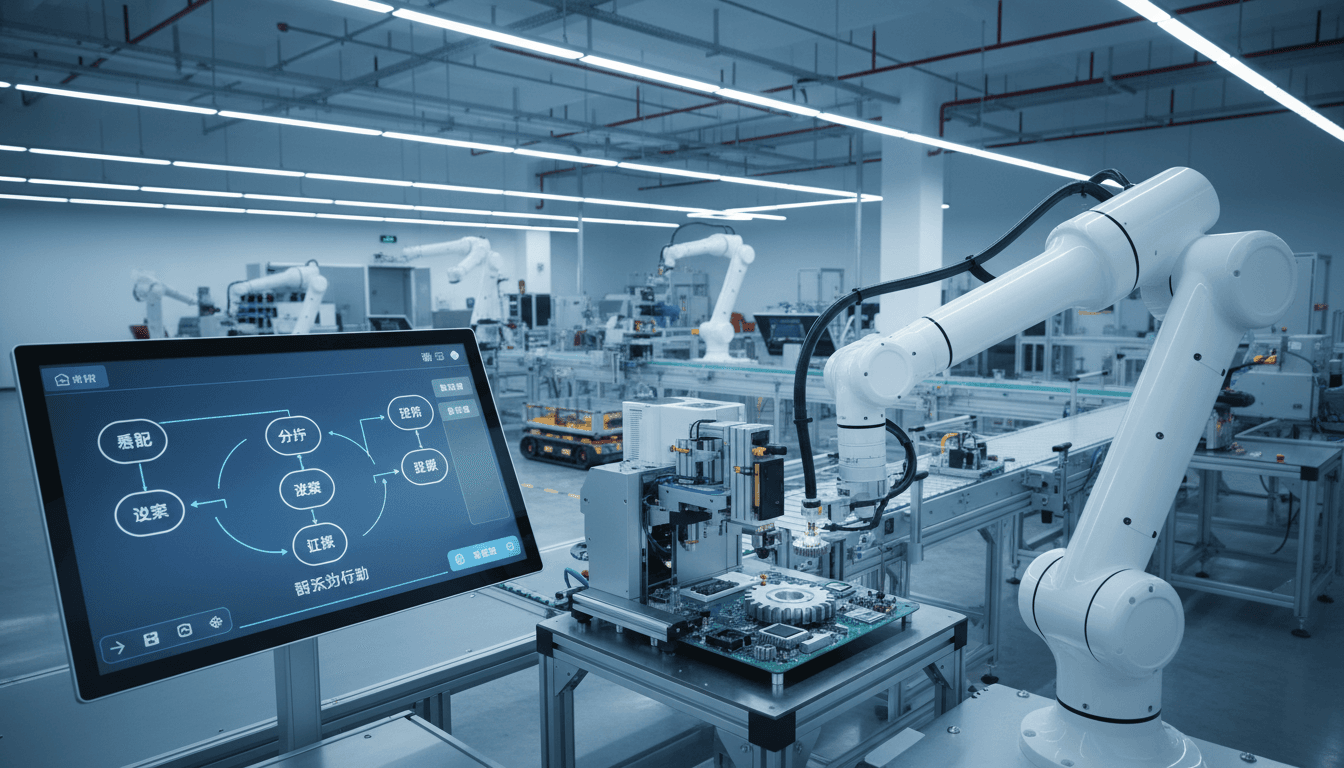 Featured image for 把“思维链”装进工业机器人:智能工厂更稳更灵的关键