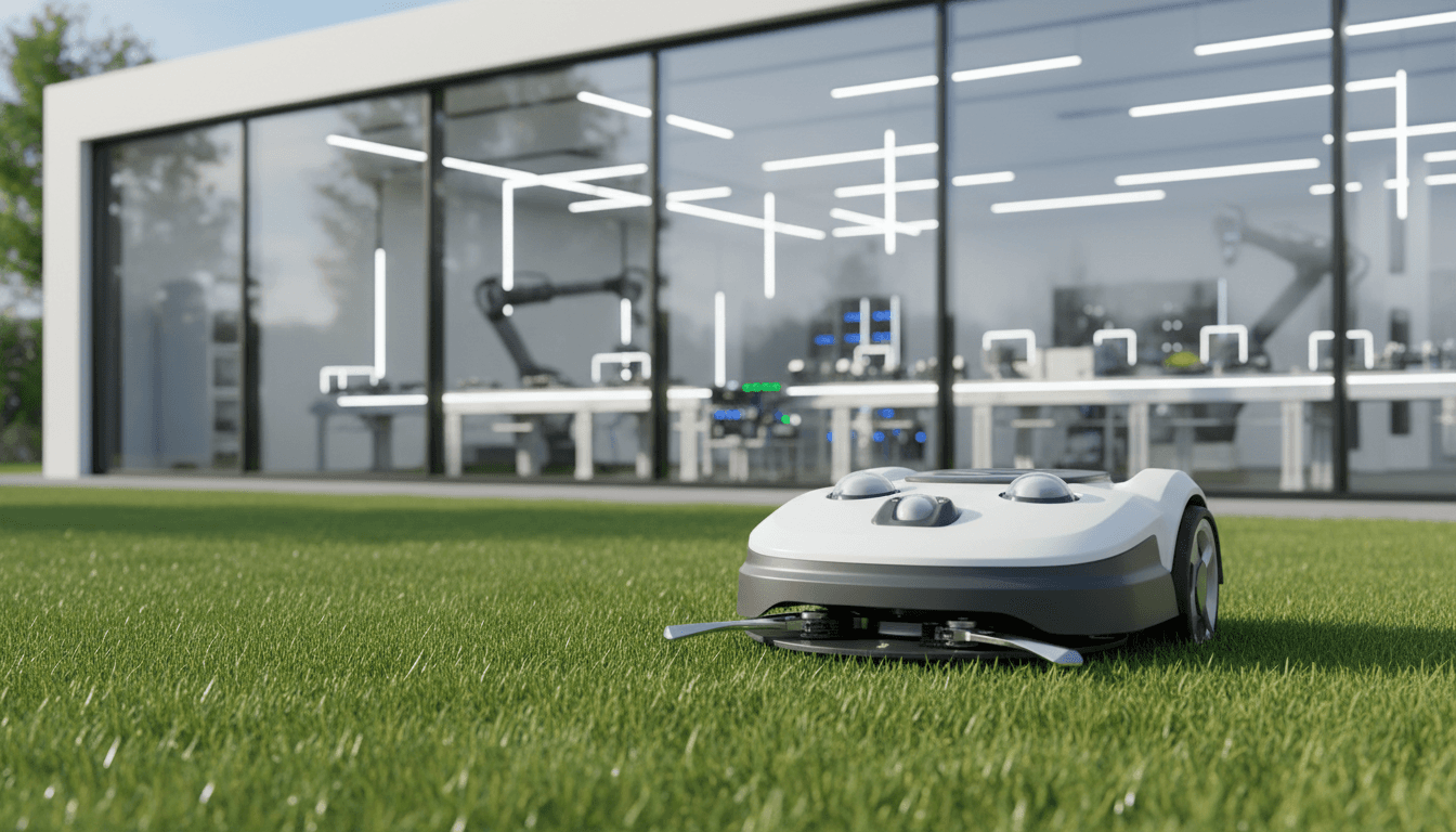 Featured image for 智能割草机器人量产鸿沟:AI与智能工厂决定谁能活到明年