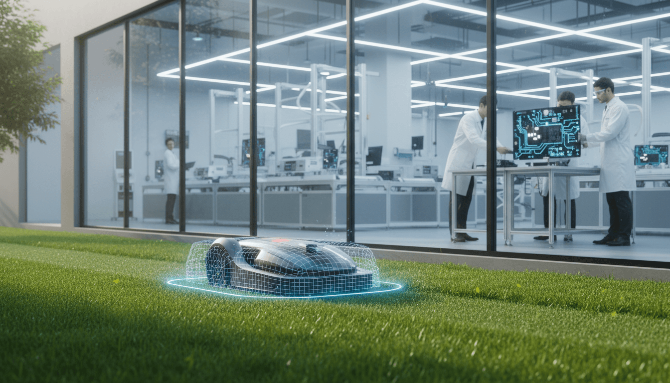 Featured image for 8个月量产无边界割草机器人:AI芯片如何加速智能工厂落地