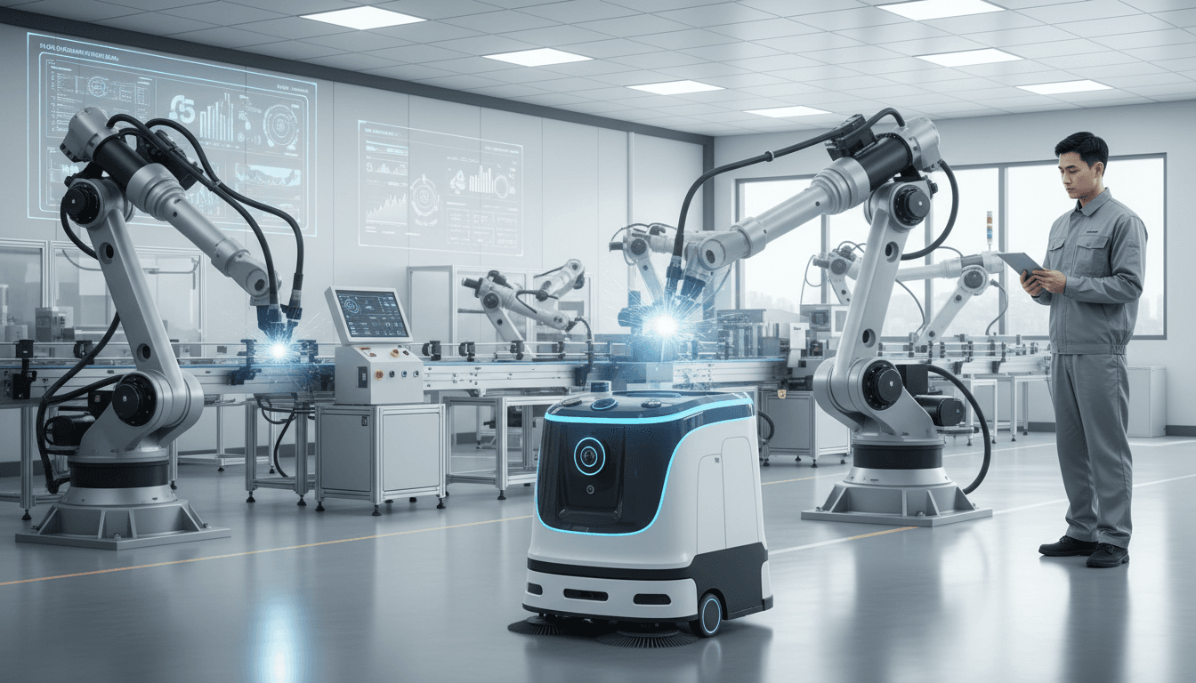 Featured image for 从泳池机器人破圈到智能工厂:AI驱动中国智造高端化路径