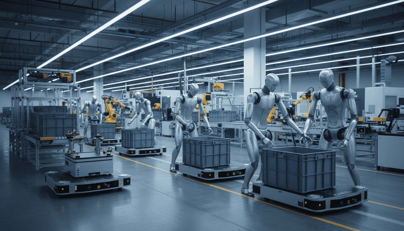 Featured image for 千台级人形机器人订单落地:智能工厂规模化的关键一步