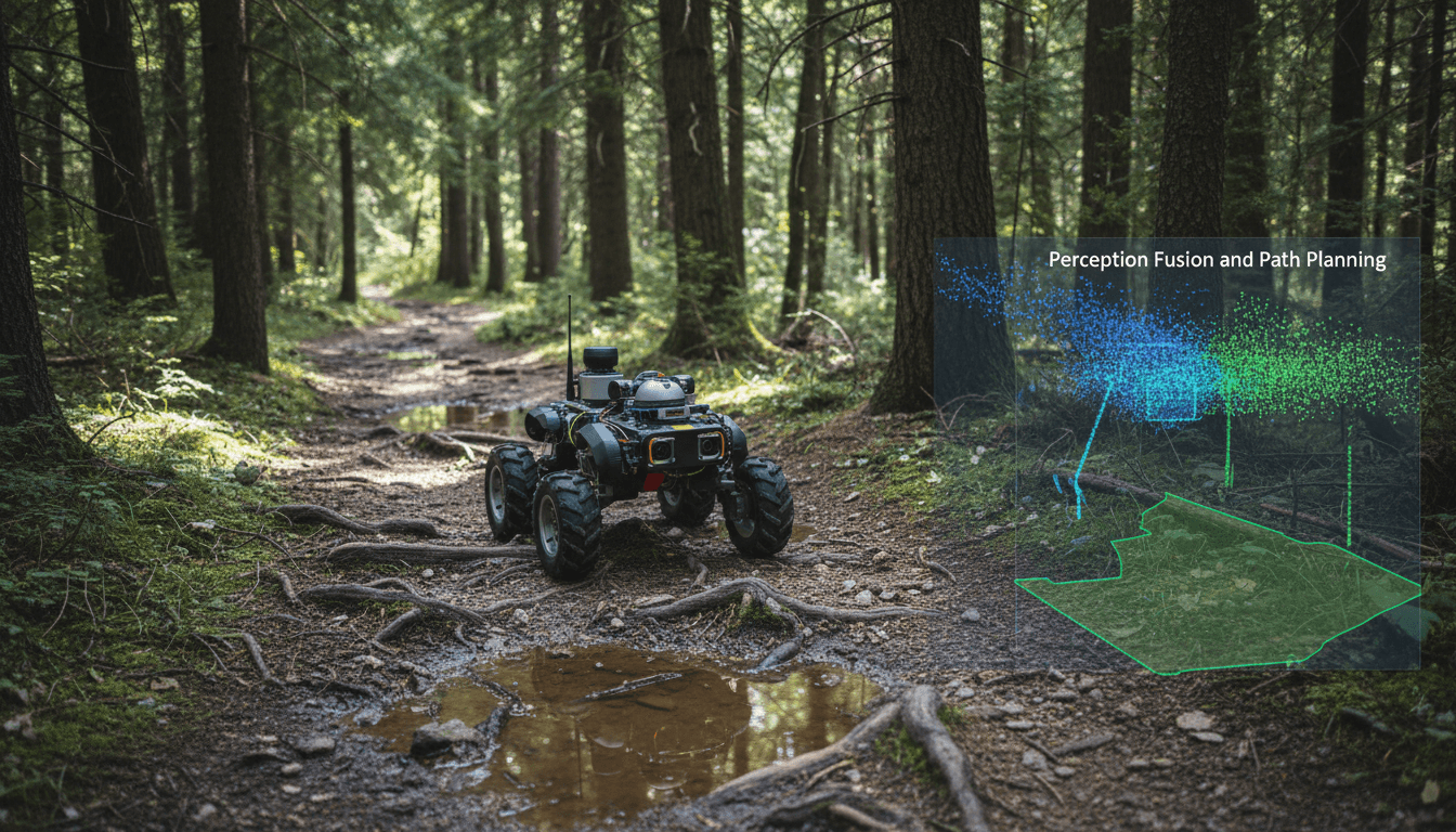 Featured image for 越野机器人给自动驾驶上了一课:感知融合与路径博弈