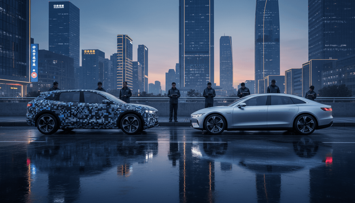 Featured image for 比亚迪旗舰纯电路试曝光:对照特斯拉AI路线的关键差异