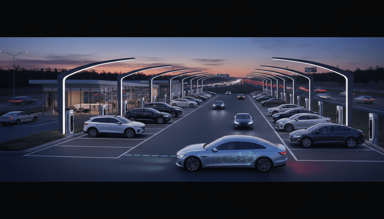 Featured image for 2025 快充桩猛增:长途智驾与中美路线分化