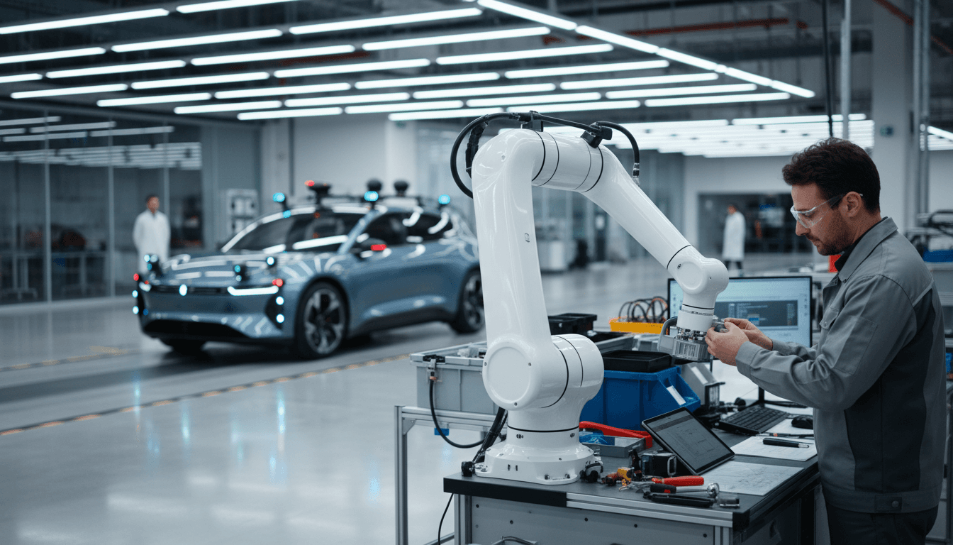 Featured image for 协作机器人手臂启示:Tesla AI路线与中国多传感器路径对照