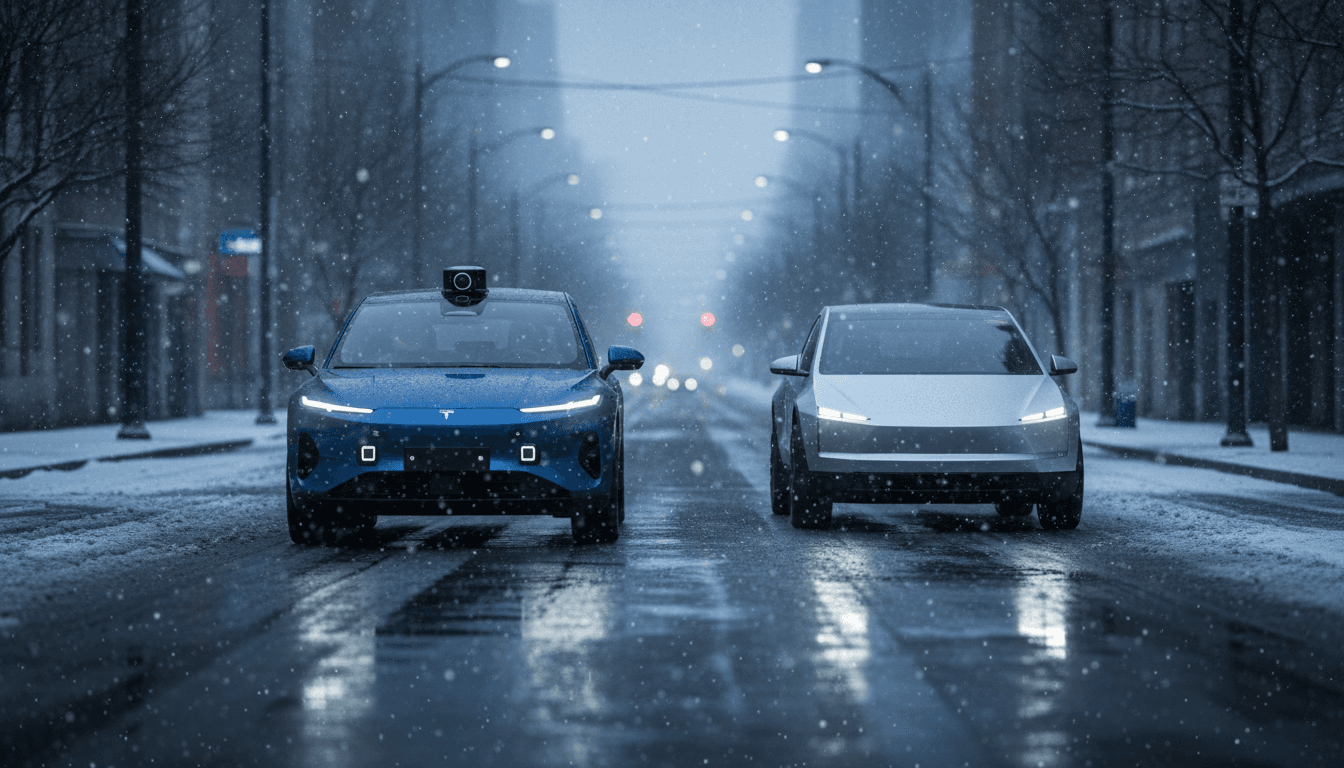 Featured image for 寒潮下看自动驾驶:特斯拉遇冷,中国车企为何更稳