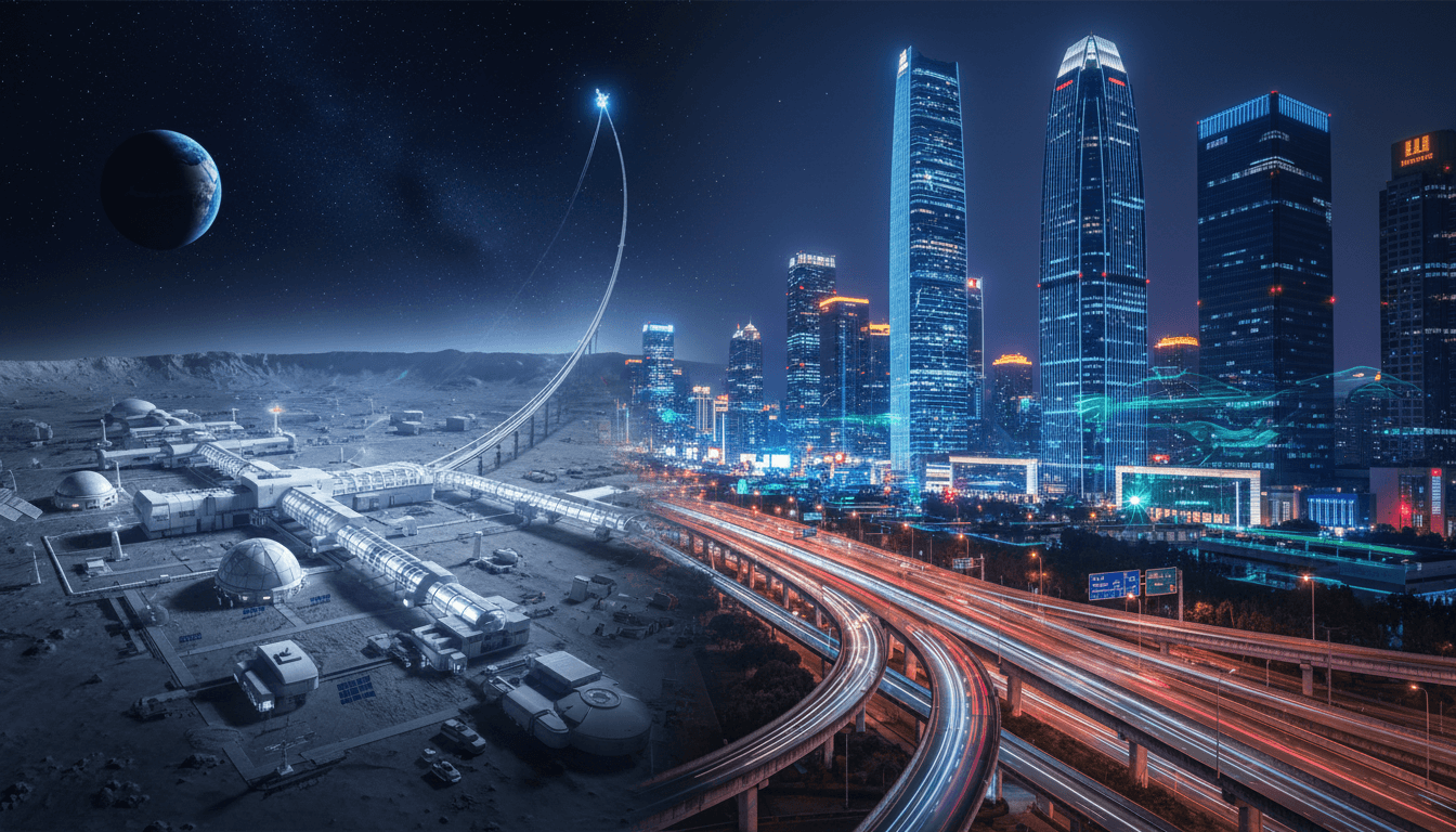 Featured image for 月球“AI 卫星发射器”启示录:特斯拉与中国车企的长期胜负手