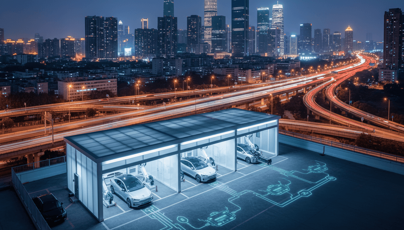 Featured image for 宁德时代1325座换电站背后:中国车企的AI基础设施打法