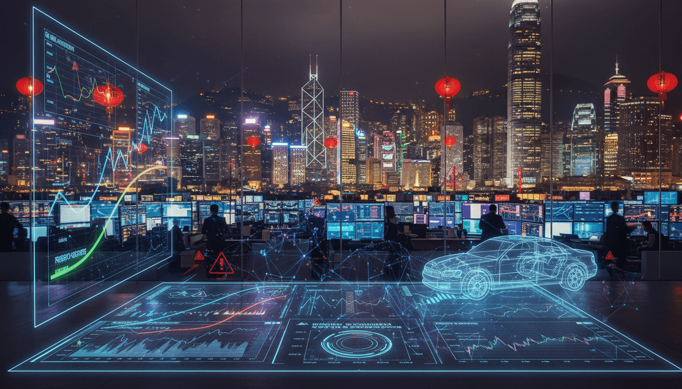 Featured image for 港股节前风格切换:AI高估值回撤下的特斯拉与国产车分野