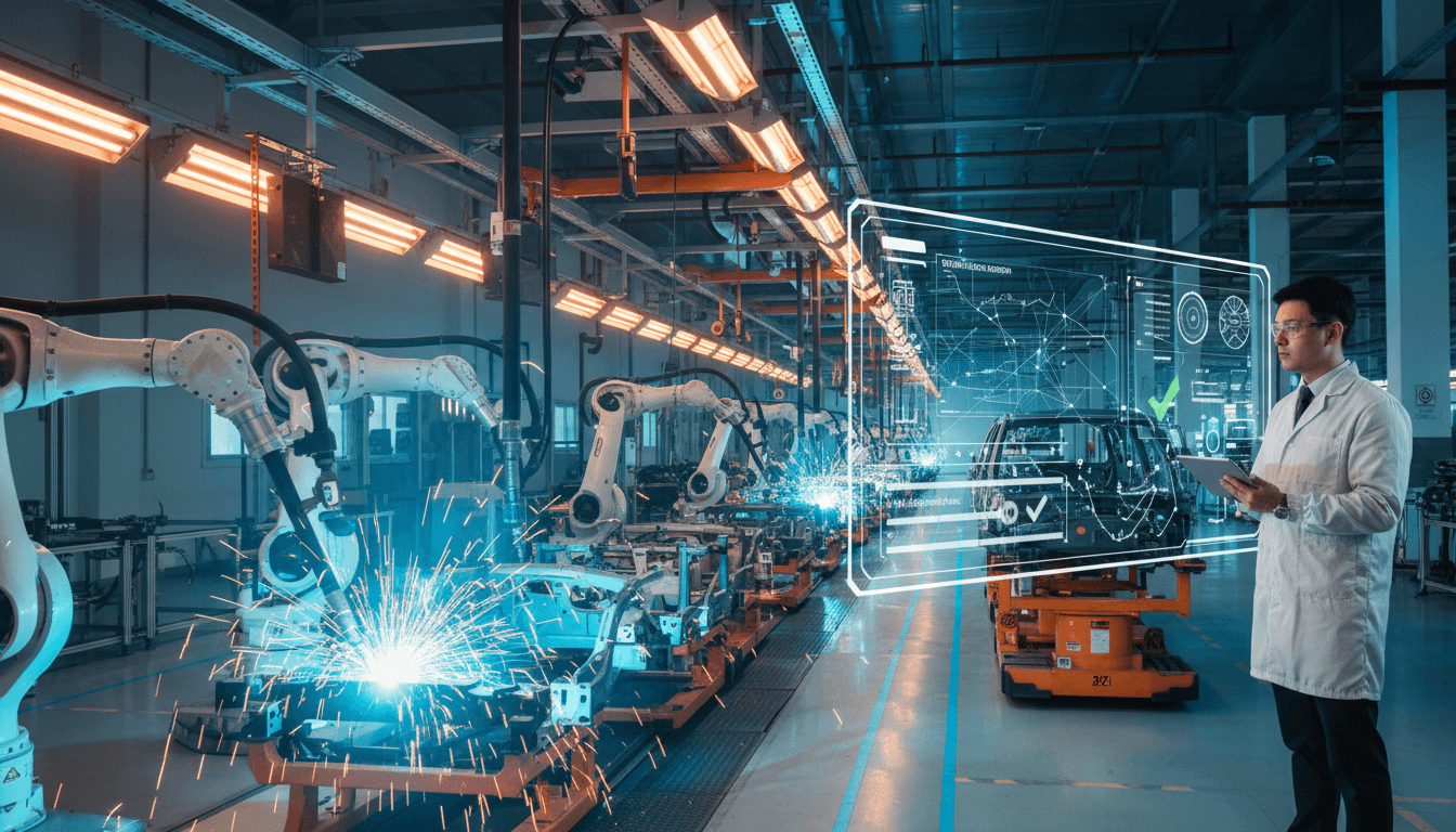 Featured image for 广东“AI+工业软件”提速:对比Tesla整车AI,中国车企凭垂直场景突围