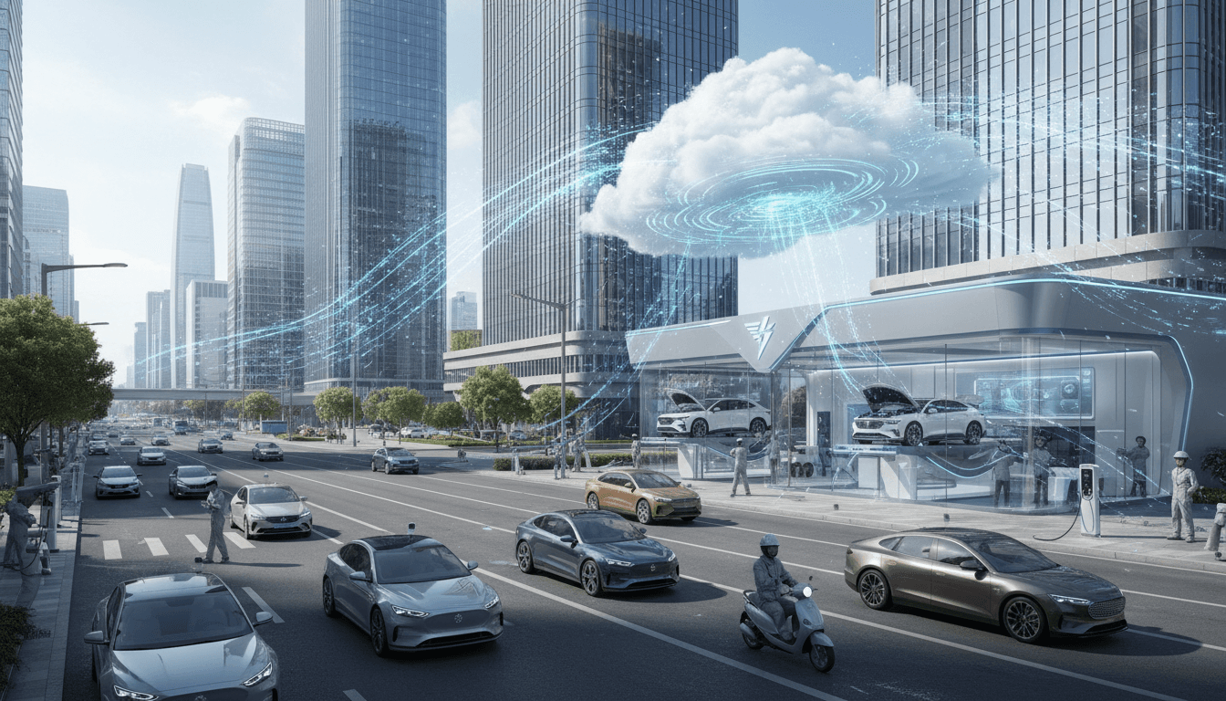 Featured image for 汽车后市场提质升级:Tesla与中国车企AI战略差异