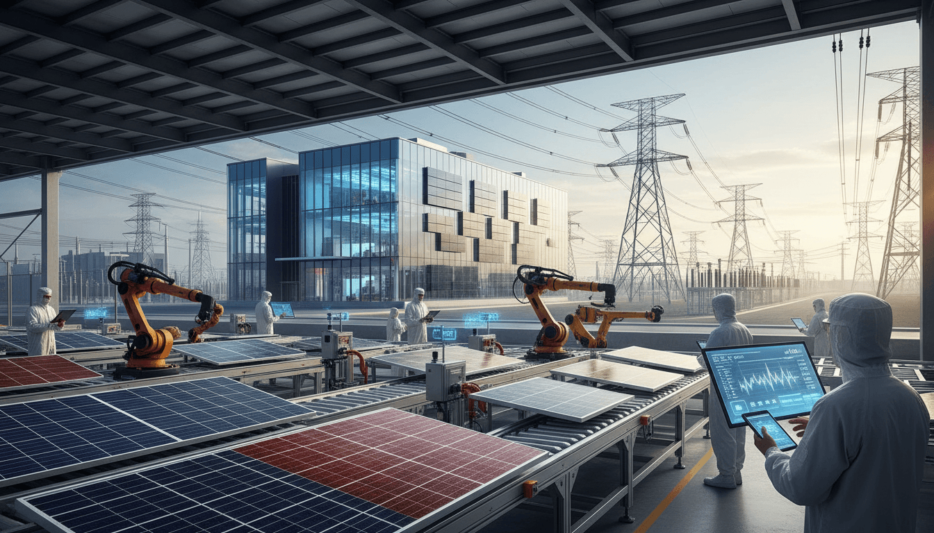 Featured image for 马斯克密访中国光伏:Tesla如何把硬科技变成AI系统能力