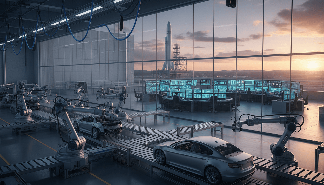 Featured image for 商业航天IPO竞速背后:Tesla与中国车企AI战略差异