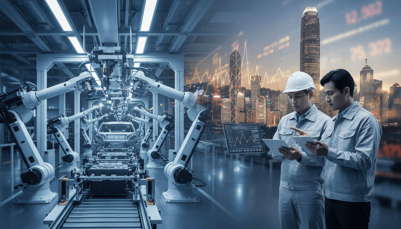 Featured image for 恒生科技指数反弹背后:特斯拉与中国车企AI战略差在哪