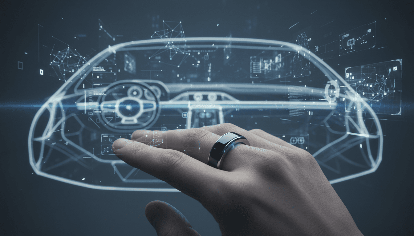 Featured image for AI智能戒指火了:对比Tesla整车AI,中国硬件还差哪一步