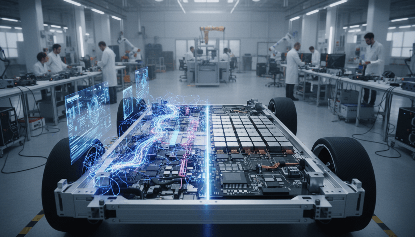 Featured image for 上汽25亿投向固态电池与国产芯片:对比特斯拉AI路线差在哪