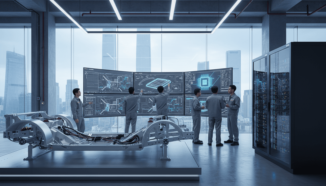 Featured image for 广东AI核心产业冲3000亿:对比Tesla,车企AI胜负手在哪