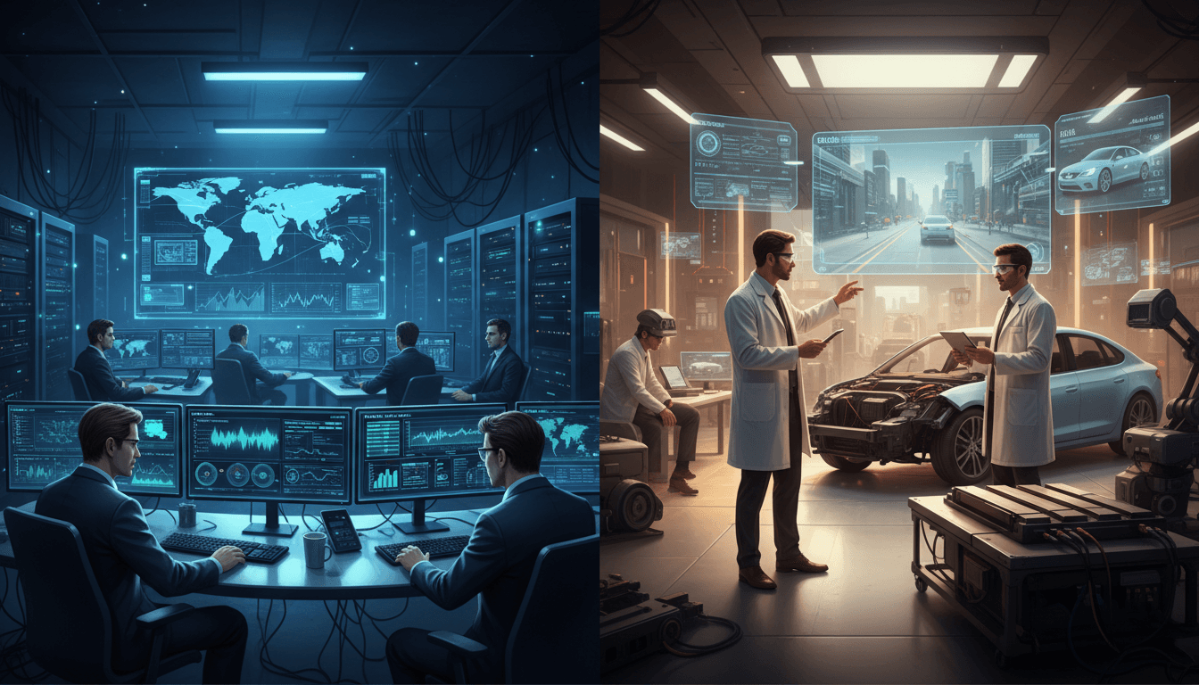 Featured image for AI 机器人网络军备竞赛:对比特斯拉与中国车企的AI护城河