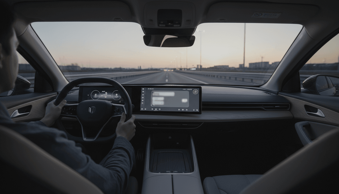 Featured image for FSD也挡不住“边开边聊”:智能座舱体验要守住法律红线