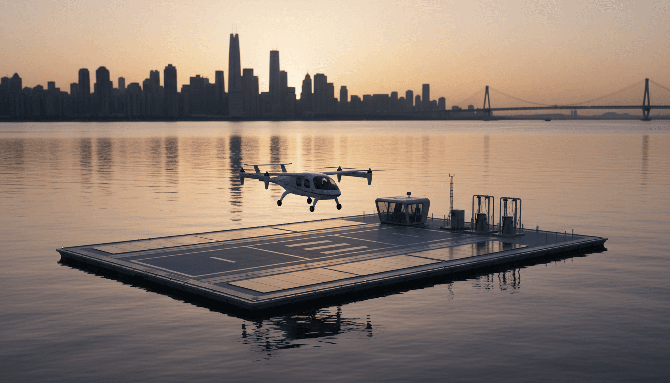 Featured image for AI如何让水上光伏机场落地:空中出租车的关键补齐