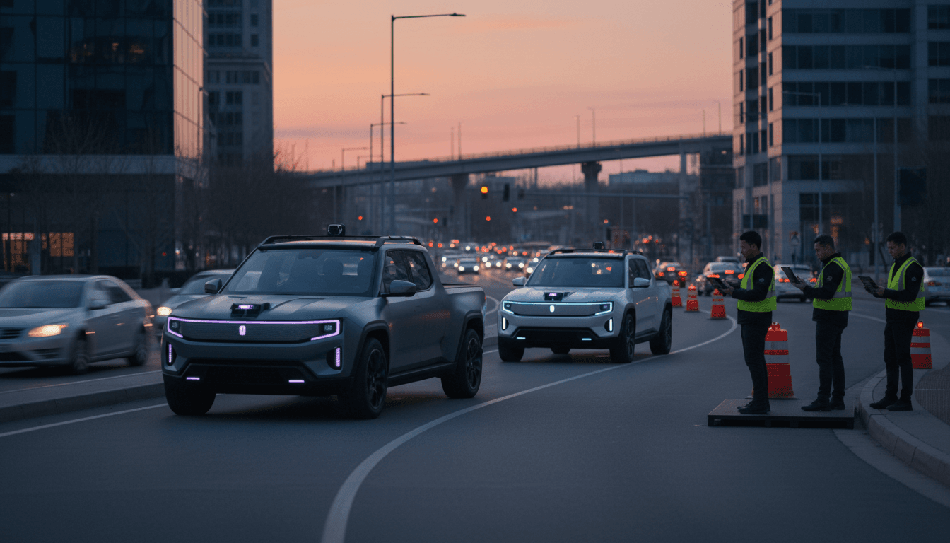 Featured image for 自动驾驶AI路径对比:Rivian押注大模型,难点不在算力