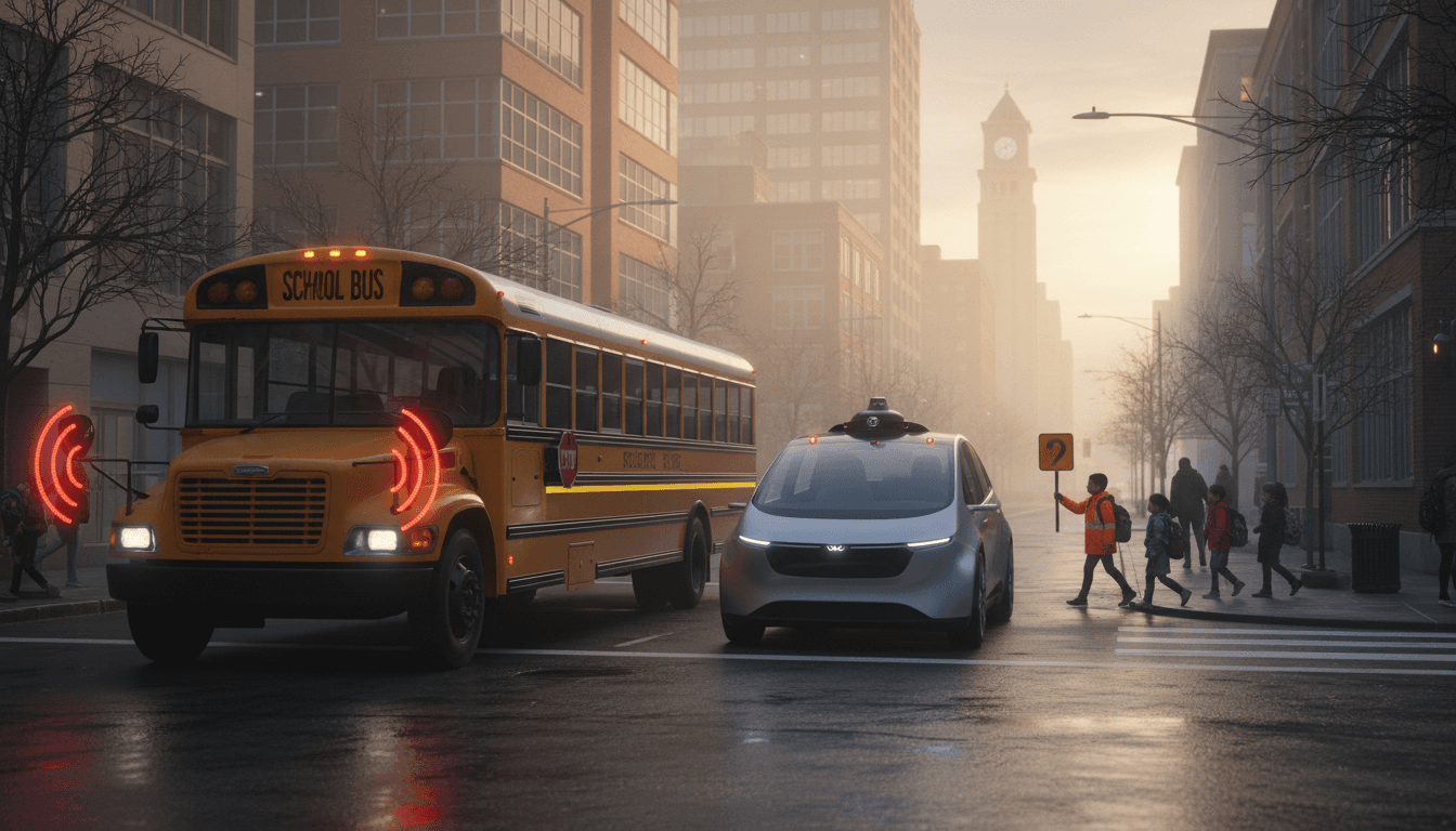Featured image for Waymo 校车召回启示:自动驾驶软件更新如何影响安全与体验