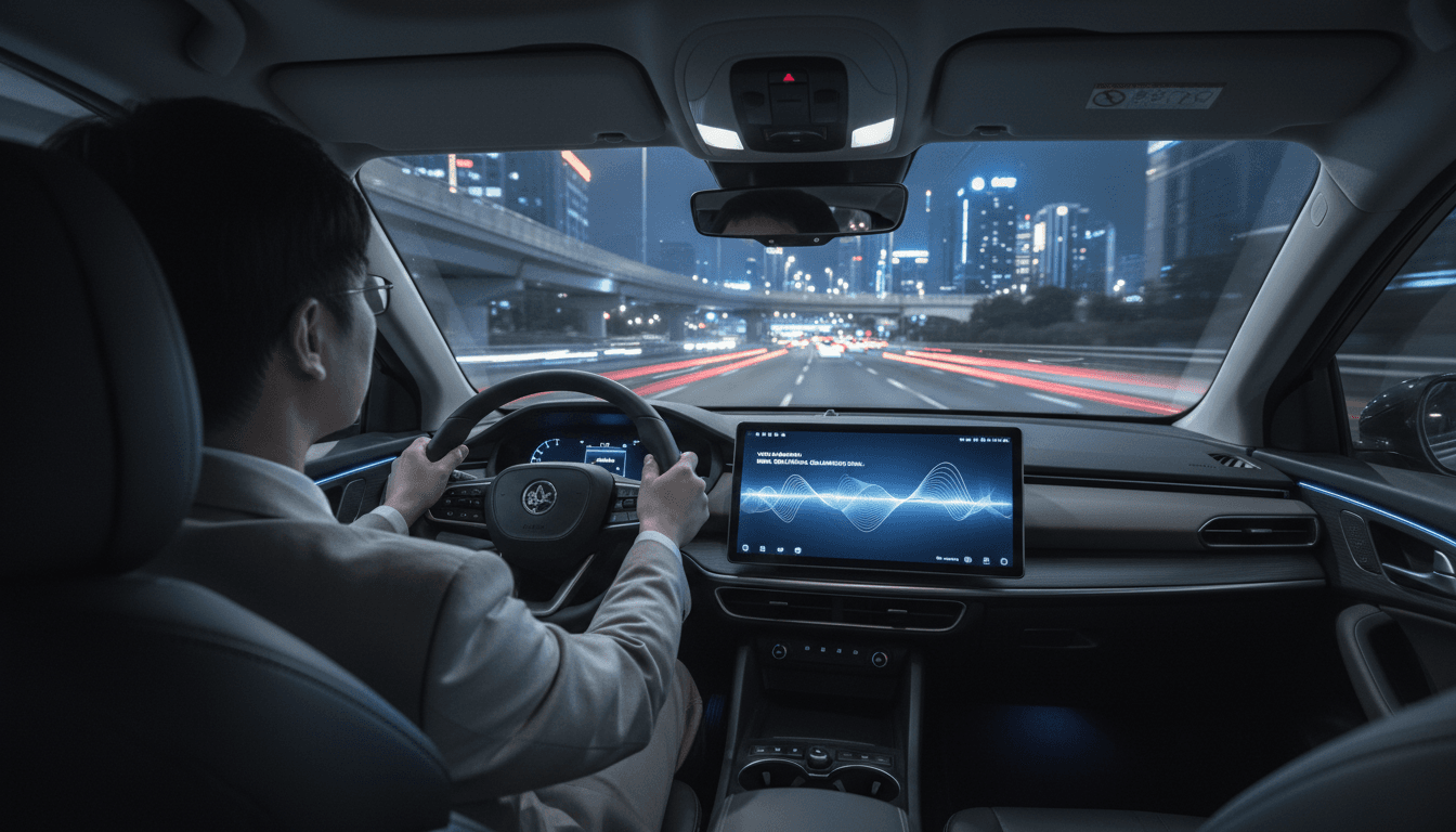 Featured image for 特斯拉“可边开边发短信”争议:AI座舱体验如何守住合规底线