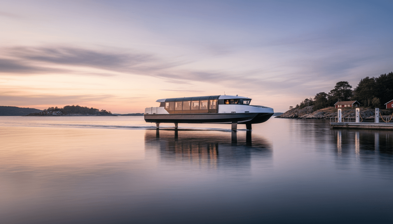 Featured image for 电动水翼渡轮破纪录:AI如何重塑交通与能源调度