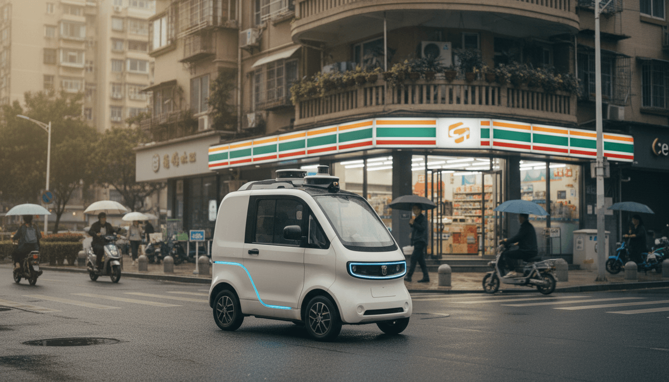 Featured image for 腾讯入股新石器RoboVan:L4无人配送如何重塑车载软件体验