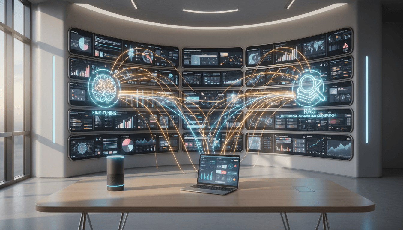 Featured image for RAG vs Fine-tuning:让语音助手跟上业务变化