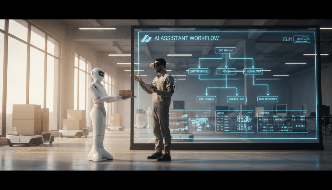 Featured image for AI虚拟助手自动化工作流:小企业照着做