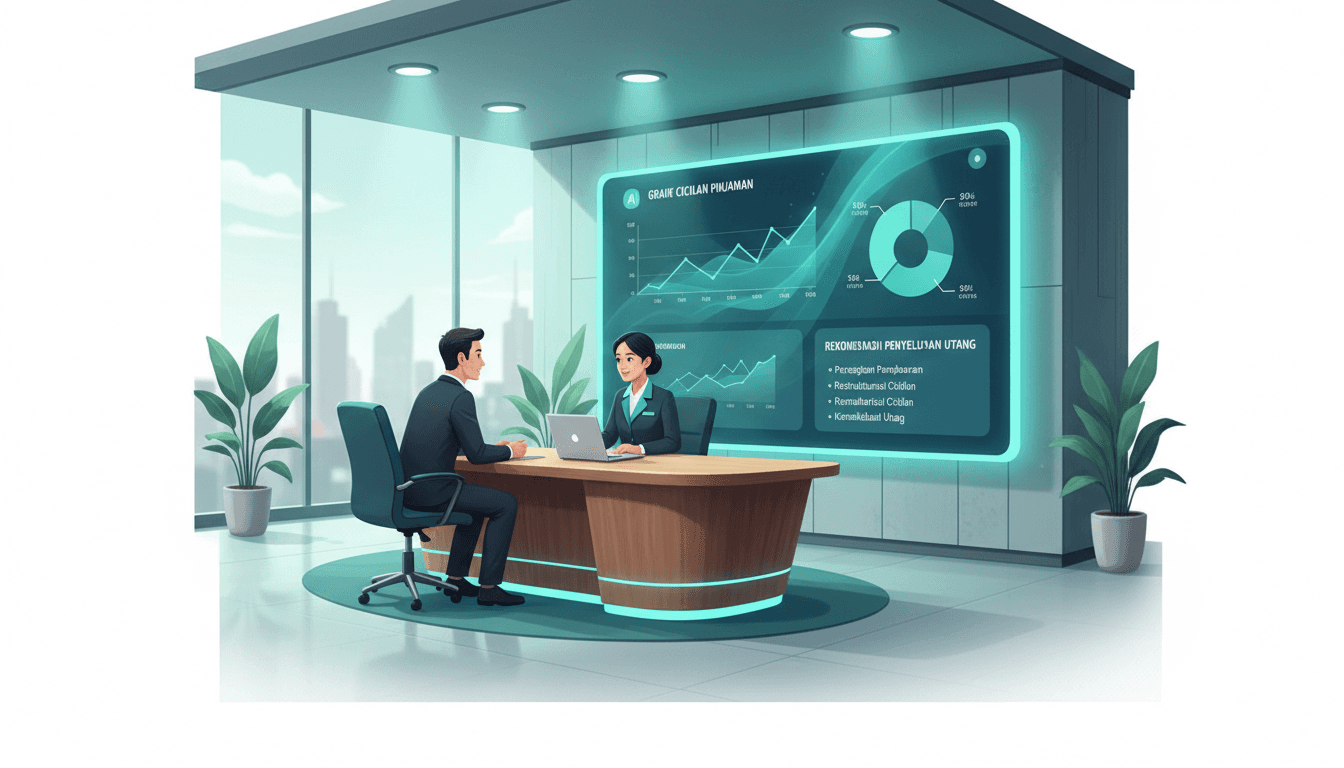 Featured image for Negosiasi Utang Lebih Cerdas dengan AI di Bank