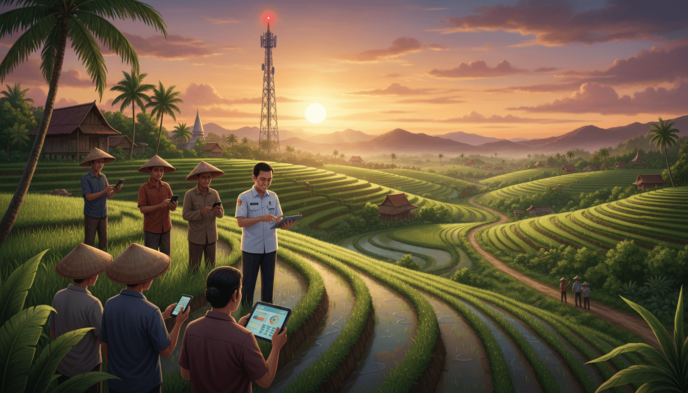 Featured image for Internet Merata, AI Perbankan Masuk Desa & Sawah