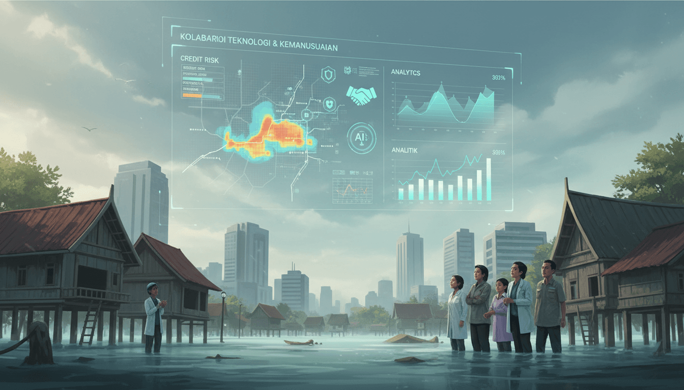 Featured image for AI & Kebijakan OJK: Kunci Kredit Adil Saat Banjir