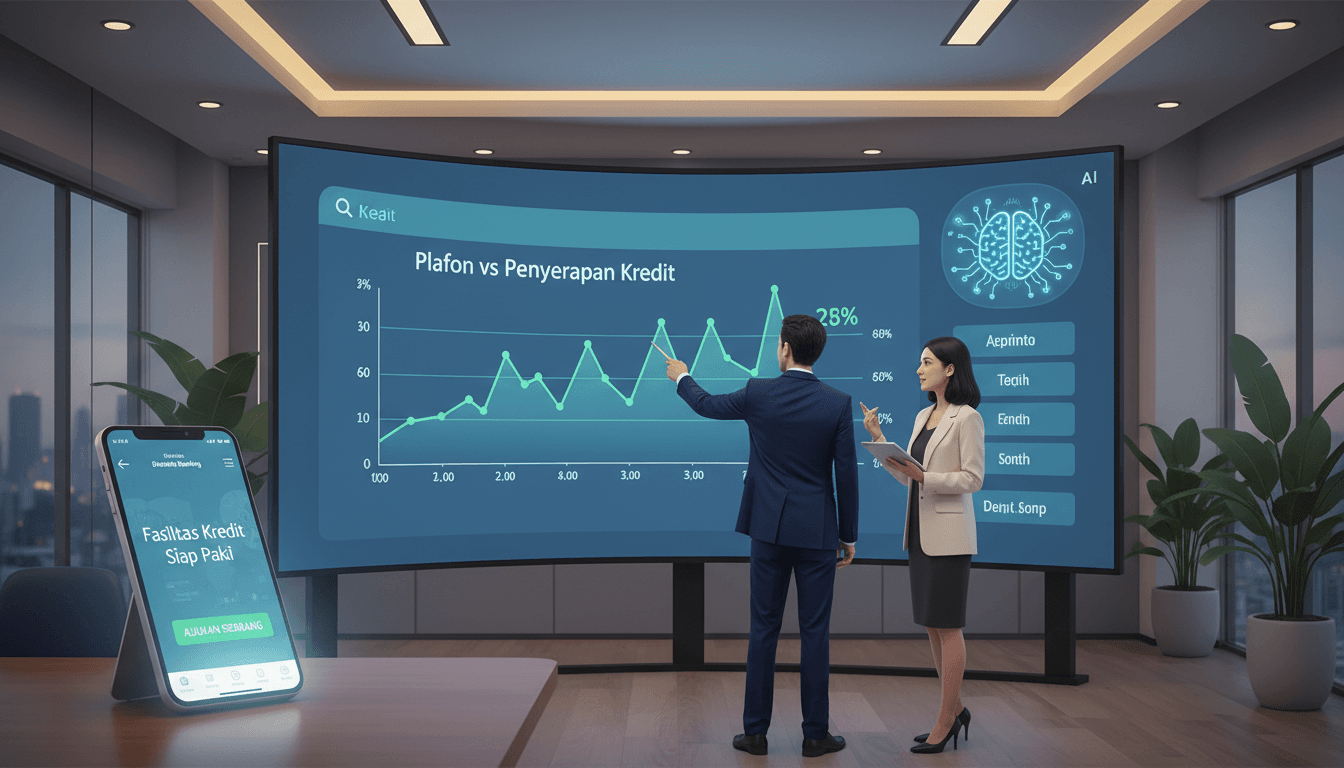 Featured image for Kredit Nganggur Rp 2.509 T: Saatnya AI Masuk ke Meja Kredit