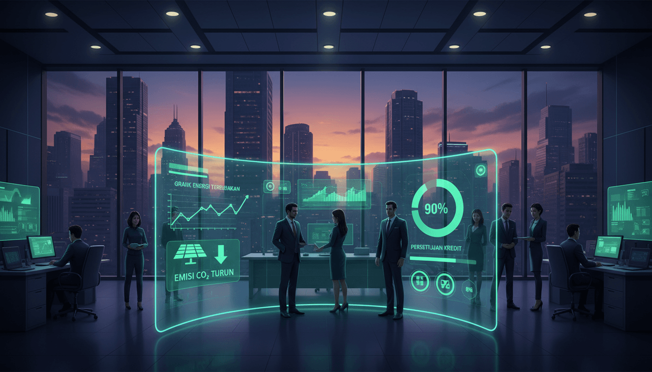 Featured image for Green Loan & AI: Mesin Baru Transisi Energi Bank