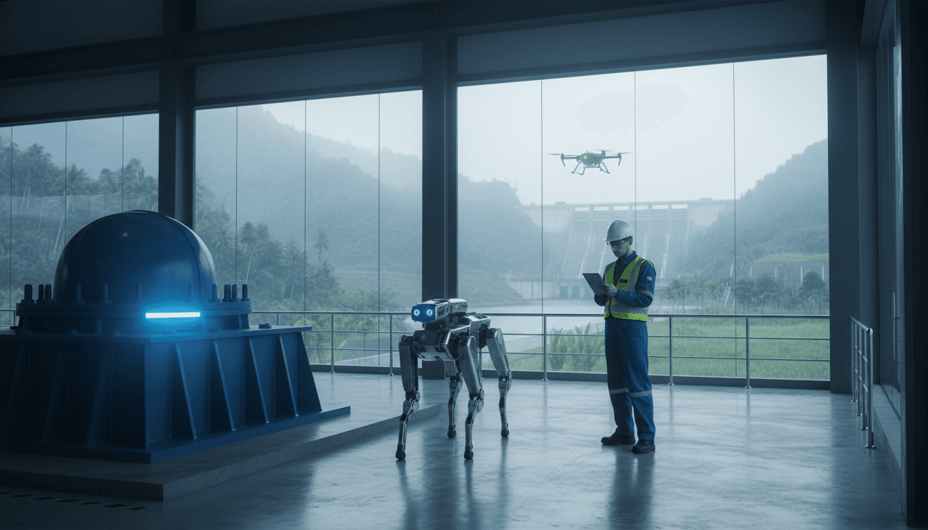 Featured image for Robot & AI di PLTA: Cara Baru Menekan Biaya O&M