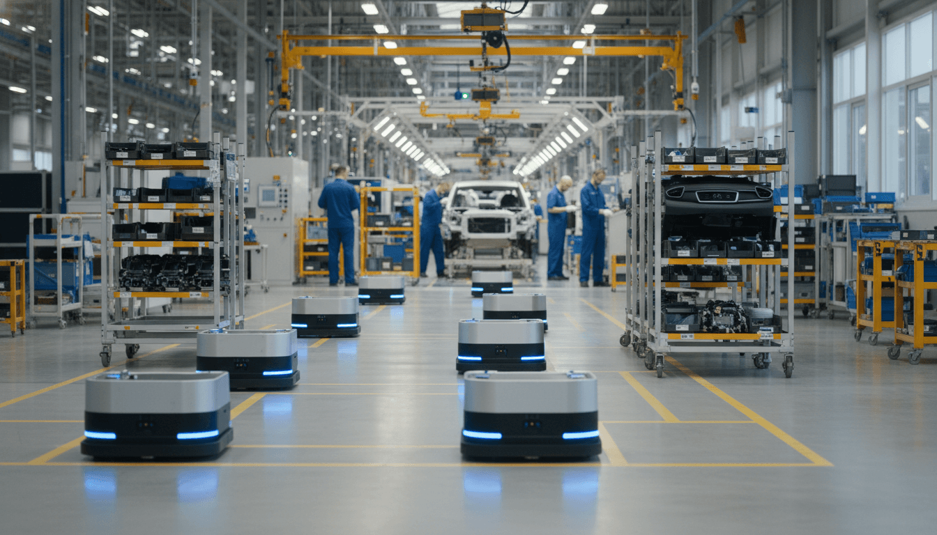 Featured image for AI-ΡΠΏΡΠ°Π²Π»ΡΠ²Π°Π½ΠΈ AMR ΡΠΎΠ±ΠΎΡΠΈ: ΡΡΠΎΠΊΡΡ Π½Π° Chery Π·Π° Π·Π°Π²ΠΎΠ΄ΠΈΡΠ΅