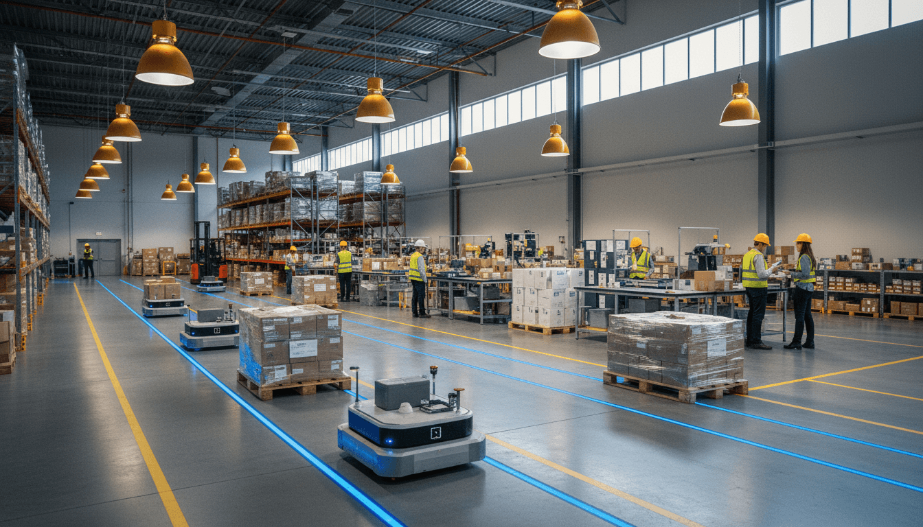 Featured image for AI AMR ΡΠΎΠ±ΠΎΡΠΈ Π·Π° ΠΏΠ°Π»Π΅ΡΠΈ: ΠΏΠΎ-Π±ΡΡΠ· ΡΠΊΠ»Π°Π΄ Π±Π΅Π· Ρ
Π°ΠΎΡ