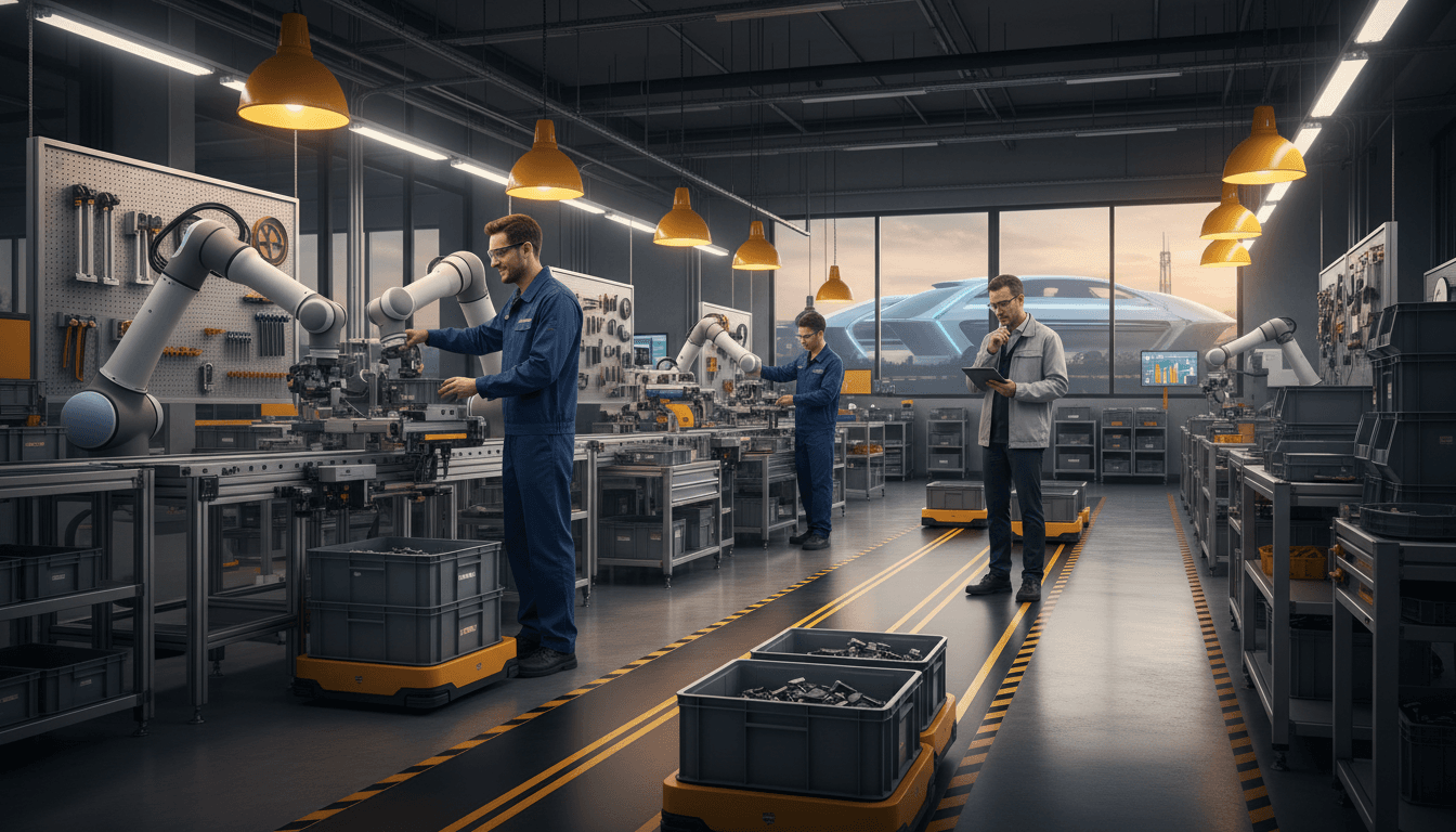 Featured image for AI + роботи в логистиката: урокът от Teradyne