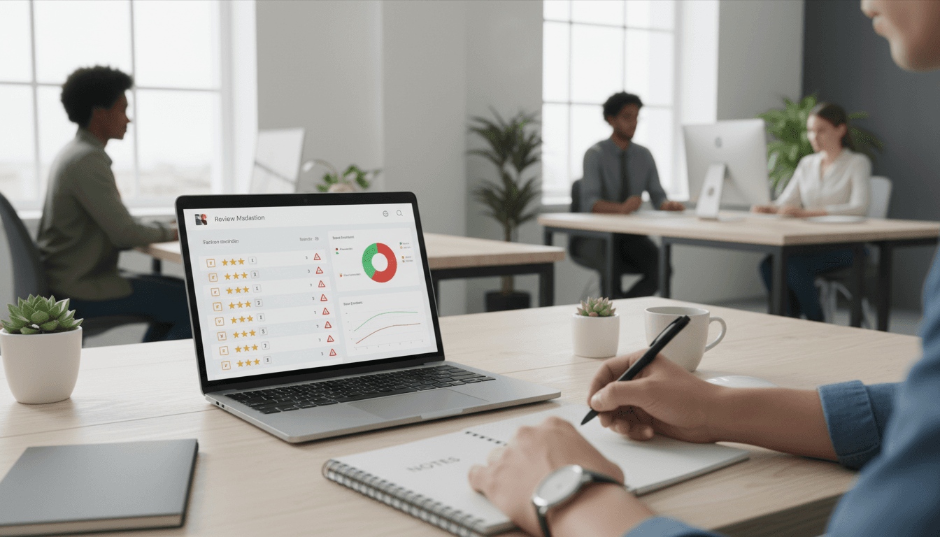 Featured image for AI срещу нечестните ревюта: защити рейтинга си