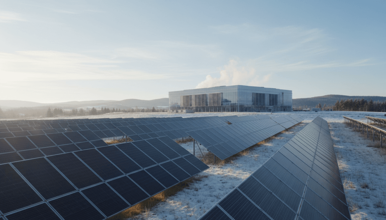 Featured image for Соларна енергия за AI центрове: урок за e-commerce