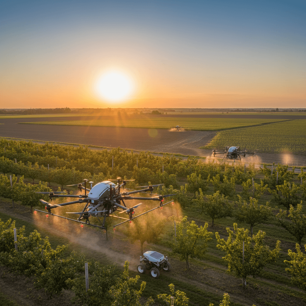 Featured image for XAG P150 Max drĂłn Ă©s R Rover: Ăşj szint a precĂziĂłs gazdálkodásban