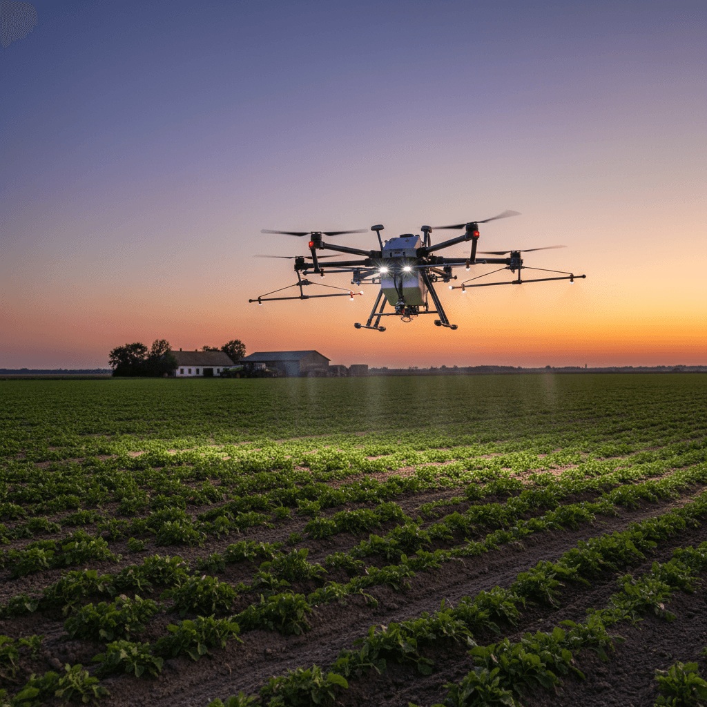 Featured image for DJI Agras T100, T70P, T25P: Ăşj korszak a precĂziĂłs permetezĂ©sben