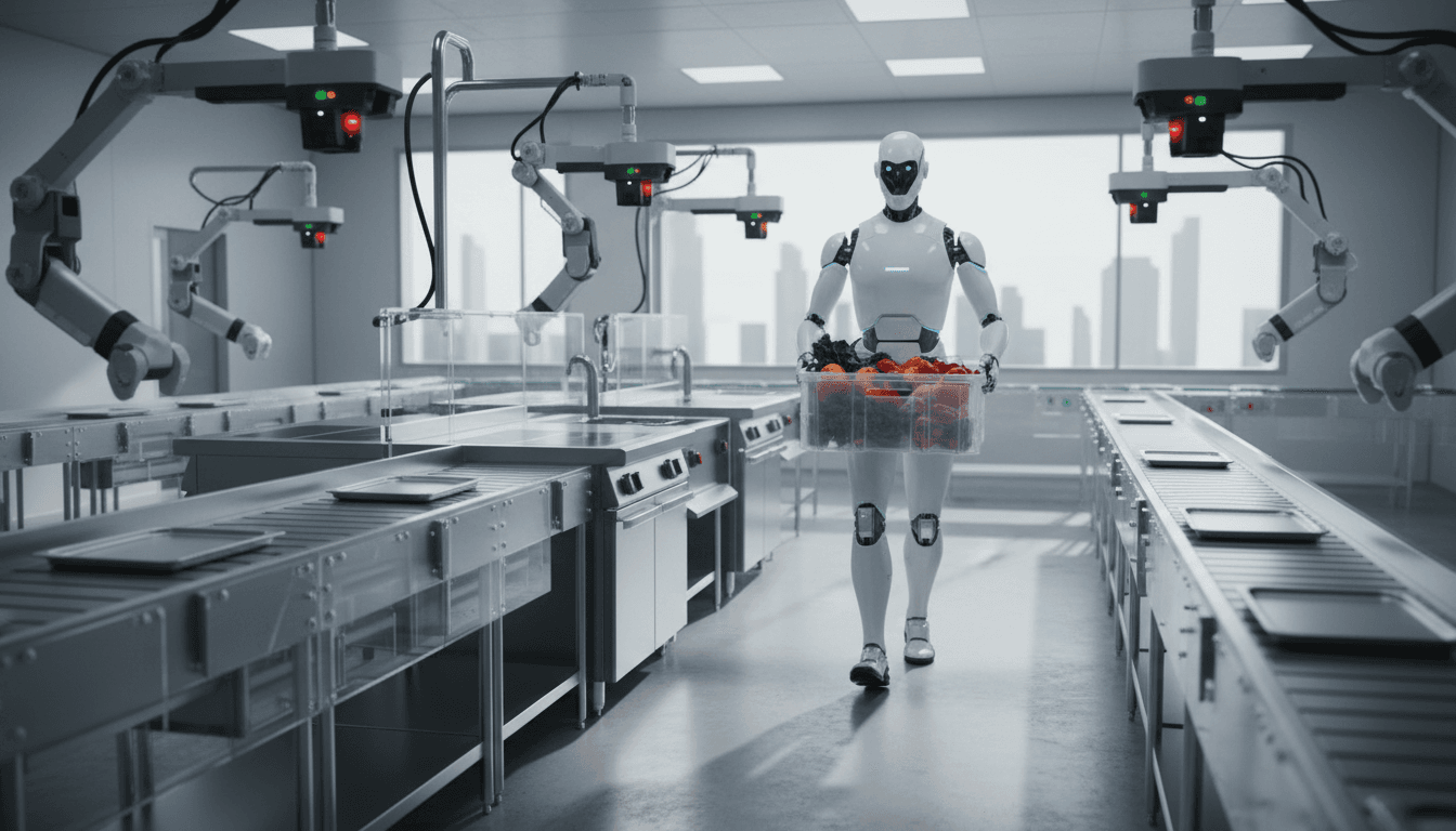 Featured image for Humanoidní roboti v potravinářství: co přijde po kuchyňských automatech