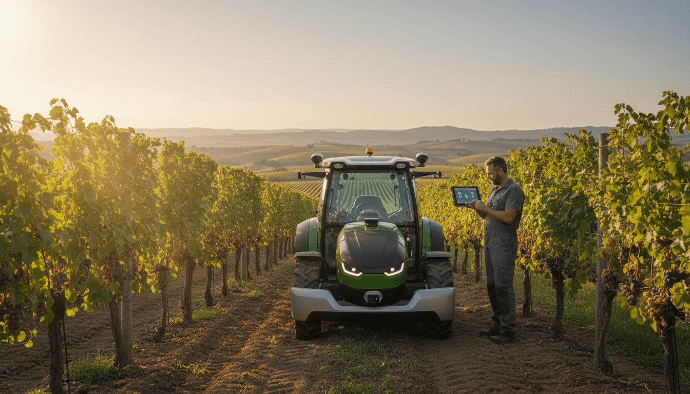 Featured image for AI traktory v praxi: jak automatizace řeší nedostatek lidí