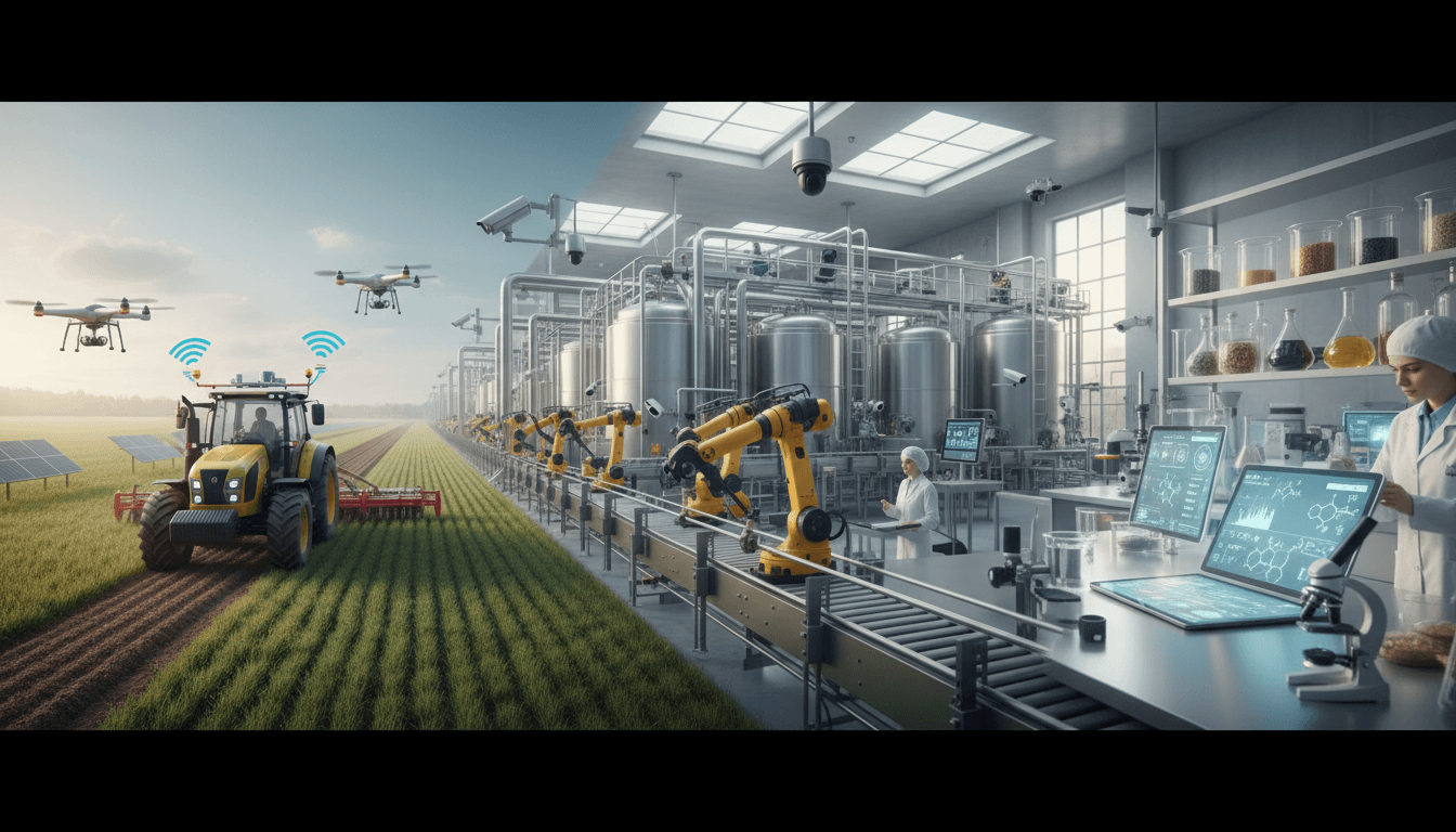 Featured image for AI v potravinářství: nutnost napříč řetězcem